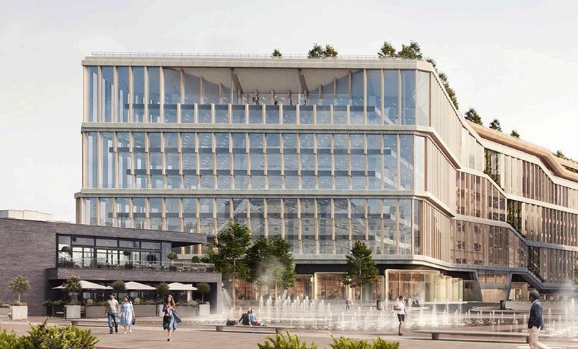 Google's London campus at Pancras Square